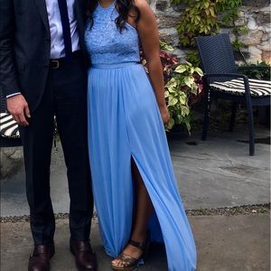 David’s Bridal ICE BLUE Bridesmaids Dress